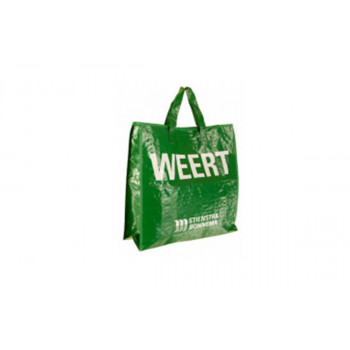 Tragetasche PP Woven Shopper, 140 g/m² mit Boden- und Seitenfalte