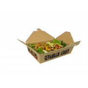 Snack- / Foodbox aus Karton, Large