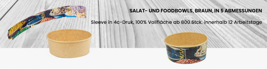 Salat- & Obstschalen Sleeve